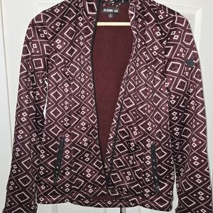 RANK 45 Women's Burgundy Ski Jacket